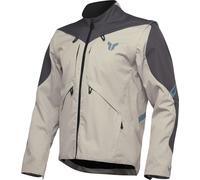 Thor Terrain Chaqueta textil, negro-beige, tamaño L para Hombres