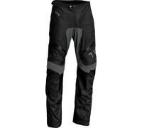 Thor Terrain Over The Boot, pantalones textiles impermeables 34 male Negro/Gris Oscuro