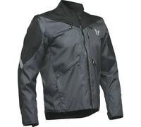 Thor Terrain S25, chaqueta textil impermeable S male Gris Oscuro/Negro