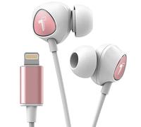 Thore - Auriculares intraurales con Cable para iPhone 11/12/13/Pro MAX con micrófono, Certificado Lightning MFi por Apple con micrófono Remoto + Control de Volumen (V100)