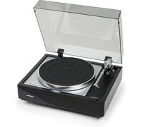Thorens TD 1600 negro lacado Entrenamiento Correa Velocidad de reproducción de vinilos Discos de vinilo, Discos de 45 RPM - Tocadiscos de alta fidelidad