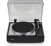 Thorens TD 1601 con TP 160 negro Entrenamiento Correa Velocidad de reproducción de vinilos Discos de vinilo, Discos de 45 RPM Tipo de celda MM/MC - Tocadiscos de alta fidelidad