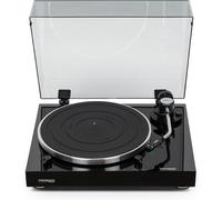 Thorens TD 204 A negro lacado Entrenamiento Correa Preamplificador integrado Velocidad de reproducción de vinilos Discos de vinilo, Discos de 45 RPM - Tocadiscos de alta fidelidad