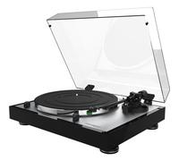 Thorens TD 402 DD negro lacado - Tocadiscos de vinilo, Semiautomático, Preamplificador integrado, MM, Tracción directa