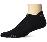 Thorlo Prolite Ultra-Light Cushion No Show Tab-Rocket Grip Calcetines para Correr, Negro sobre Negro (1 par), M Unisex Adulto