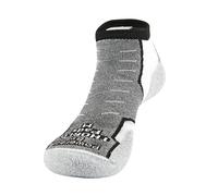 Thorlos Experia no Show - Calcetines - Mixta, Color Blanco y Negro, tamaño FR : XL (Taille Fabricant : XL)