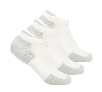 Thorlos J MAX Cushion Rolltop Running Socks Calcetines para Correr, Blanco (3 Pares), M (Pack de 3) Hombres