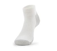Thorlos Jmx - Calcetines para correr, Blanco/platino (1 par), L