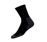 Thorlos Kx MAX Cushion Hiking Crew Socks Calcetines de Senderismo para Hombre, Color Negro, Talla L