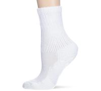 Thorlos Men's AMX Fitness Thick Padded Crew Sock, White, Medium