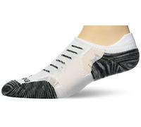 Thorlos Xctu01 Calcetines para Correr, Blanco/Gris (1 Par), L Unisex Adulto