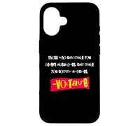 Those who can make you believe absurdities - Voltaire (Punk) Carcasa para iPhone 16
