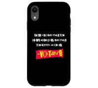 Those who can make you believe absurdities - Voltaire (Punk) Carcasa para iPhone XR
