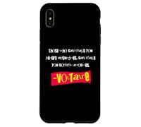 Those who can make you believe absurdities - Voltaire (Punk) Carcasa para iPhone XS Max