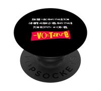 Those who can make you believe absurdities - Voltaire (Punk) PopSockets PopGrip Adhesivo