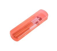Thotocontenti - Caja de almacenamiento portátil para cepillo de dientes de viaje, multifuncional, higiénica, a prueba de fugas, para almacenamiento de joyas de spa, Rosa, Scatola di archiviazione