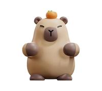 Thotogomani del baño - soporte para cepillo de dientes montado en la pared | Cuper animal lindo para cepillo de dientes | Organizador de cepillo de dientes Capybara | Puerta de la maquinilla de