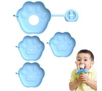 Thotrer de helados para niños, soportes de cono, Catchador de helados de silicona, Lavavajillas en lavaplatos helados Recogidos para postres y aperitivos caseros