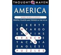 THOUGHT MAVEN America Word Search For Adults: People, Places and Things in the U.S.A.