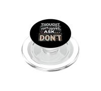 Thought You'd Never Ask… Don't Regreso sarcástico PopSockets PopGrip para MagSafe