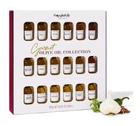 Thoughtfully Gifts, Set de Regalo de Aceite de Oliva, Los sabores incluyen Ajo, Chili, Chipotle y más, Paquete de 18