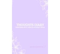 Thoughts Diary: sometimes all it takes is writing it down (Personal growth by Cla)