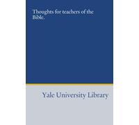 Thoughts for teachers of the Bible.