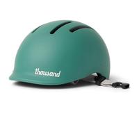 Thousand Jr. Casco de Bicicleta Infantil - Pegatinas Reflectantes Extraíbles con Cierre Magnético Antipellizcos - Certificado CPSC CE ASTM - Casco Bicicleta Niño Patines y Skateboard - Green Dream