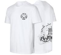 Thousand Sunny Barco Pirata Pirate Ship One Ruffy Piece Monkey D Luffy Japones Anime Camiseta Premium 100% Algodon Hombre T-Shirt (Blanco,XXL)