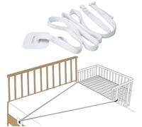 THQAE 1 Pcs 8m Kit Colecho Correa para Cuna de Bebé, Universal Fijación de Cuna Auxiliar, Ajustable Protector Cuna Fijación de Auxiliar, Correas de Muebles para Cuna