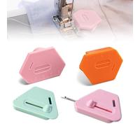 THQAE 4 Pcs Guia Magnetica Maquina Coser Multifuncional, Magnetic Sewing Positioning Tool With Scale, Magnetic Sewing Guide Rail Portátil, Imanes Guia de Costura, para Proyectos de Costura