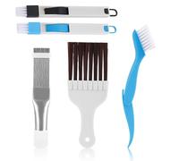 THQAE 5 Pcs Limpiador Aire Acondicionado, Limpiador Aire Acondicionado Coche, Peine De Limpieza De Condensador, Cepillo Limpia Radiadores,Peine Radiadores, Kit Limpieza Aire Acondicionado