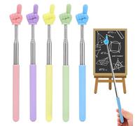 THQAE 5 Pcs pointer, Punteros Telescópicos para Maestros, Maestros Palo Extensible Puntero Retráctil, Mini Puntero Retráctil para Profesores para Maestros Aula Ayudas Ayuda para Profesores