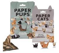 THQAE Papel para manualidades,50 hojas, papel plegable gato, papel de origami, para casa y escuela, fiestas, manualidades, manualidades, arte origami