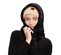 THQAE Pasamontañas Térmico de Invierno, Prueba de Viento Multifuncional, Forro Polar Cálido, Máscara Protectora del Cuello, Unisex, Ideal para Esquí, Snowboard, Ciclismo y Motociclismo