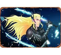 Thranduil as a drawing of Metal Gear Rising Revengeance - Placa de estaño para pared, regalo divertido para hombre, cueva, cafeterías, bares, pub, club, decoración del hogar, 20,3 x 30,5 cm, letreros