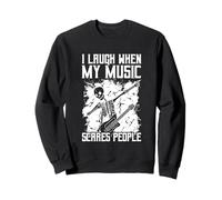Thrash Metal Fan Guitarra Música Género Vinilo Thrash Metal Sudadera