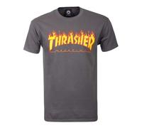 THRASHER Camiseta 'FLAME' gris L gris