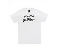 THRASHER Camiseta 'SKATE AND DESTROY' blanco M blanco