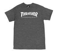 Thrasher Camiseta Skate Mag Hombre, Dark Heather, XL