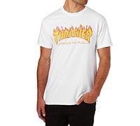 CAMISA THRASHER MAGAZINE FLAME BLANCO - L