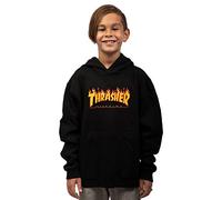 THRASHER Flame Hood Black Youth