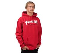 Thrasher Godzilla - Sudadera con capucha (rojo) grande, Rojo -, Large