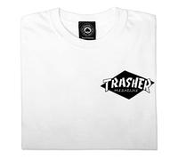 THRASHER Magazine Men's Hurricane White Short Sleeve T Shirt L