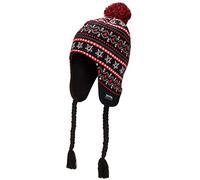 THRASHER Magazine Men's Magazine Logo Sherpa Beanie Black/Red