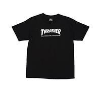 THRASHER Skate mag Camiseta, Unisex Adulto, Black, M