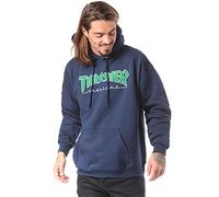 THRASHER Sudadera Capucha Outlined Azul L (Large)