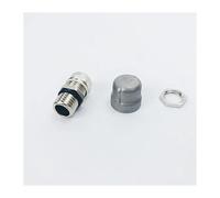 Thread Diameter 11mm Connector With 1/4"Cap And Black Silicone Seal Ring