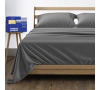 THREAD SPREAD Juego de sábanas 100% de algodón Egipcio de 1000 Hilos