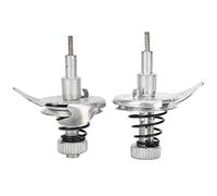 Thread Tension Replacement Sewing Machine Parts Metal Thread Regulator Accessory for Antique Treadle Type Domestic Sewing Machines Fits Flyingman Butterfly Bee Models 2PCS 5x3.7cm